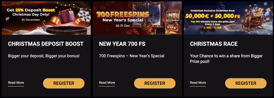 GoldenBet Bónus — Promo Codes e Ofertas do Casino Online